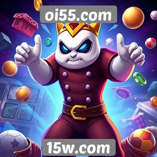 Explorando as categorias de jogos do site oi55.com